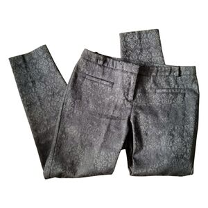 Jacob Y2K low rise Black Damask Pants